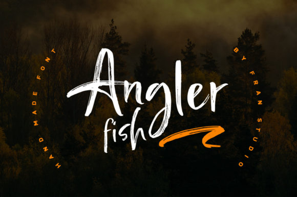 Angler Fish Font: Elegant Script for Editorial Design