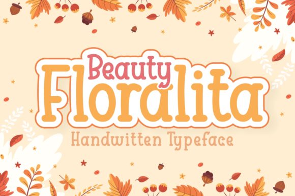 Beauty Floralita: A Sweet Handwritten Font for Versatile Branding