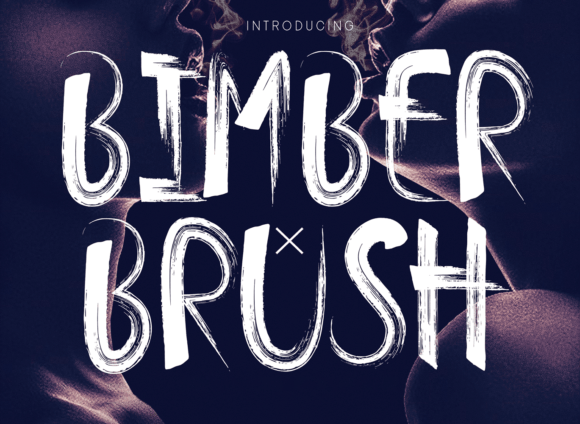 Bimber Brush Font: Bold Handwritten Style for Branding