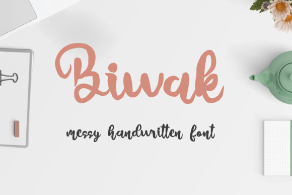Biwak: A Sweet Handwritten Font for Modern Web Design