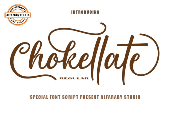 Chokellate Regular Font for Elegant Editorial Design