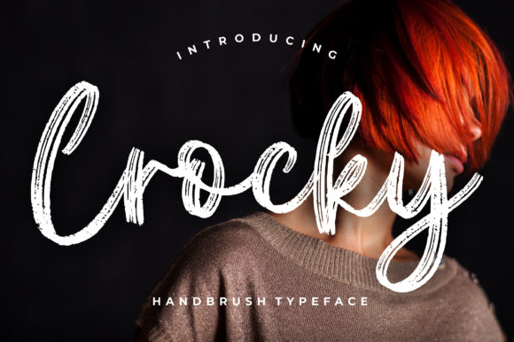 Crocky: A Sweet Handwritten Font for Elegant Branding Projects