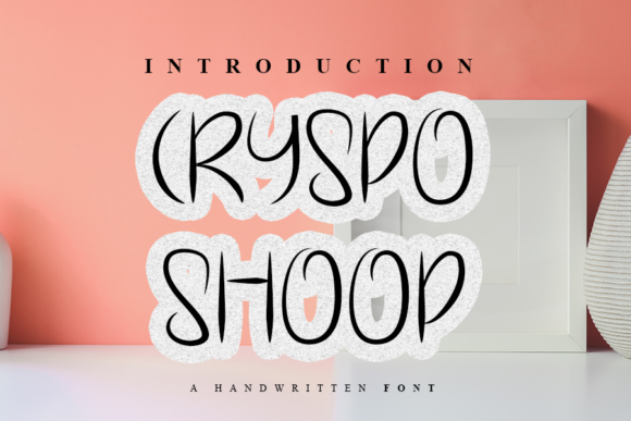 Cryspo Shoop Font for Web Design and Digital Branding