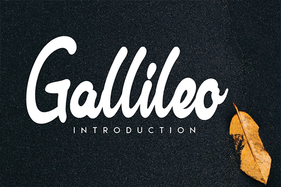 Gallileo Font: Friendly Handwritten Type for Small Business Branding