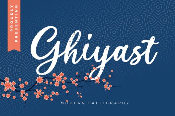 Ghiyast Font: Effortless Handwritten Style for Small Business Branding