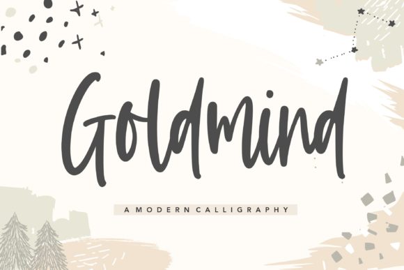 Goldmind Font: Authentic Script for Editorial Design