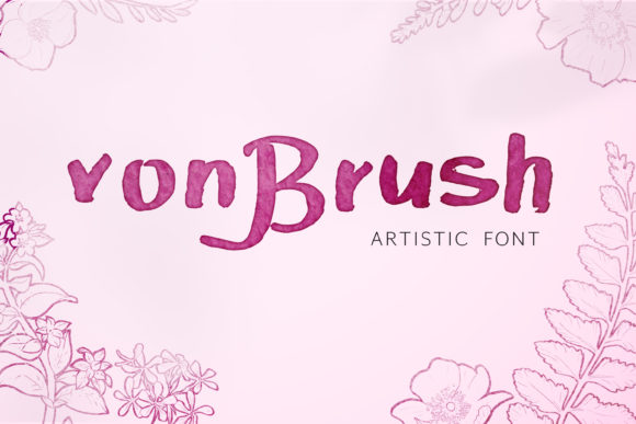 How Von Brush Transformed My Bakery Branding with Handwritten Font Magic