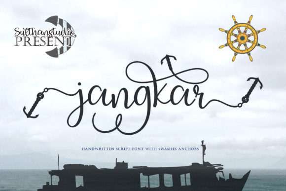Jangkar: A Stylish Handwritten Font for Editorial Design and Digital Publishing