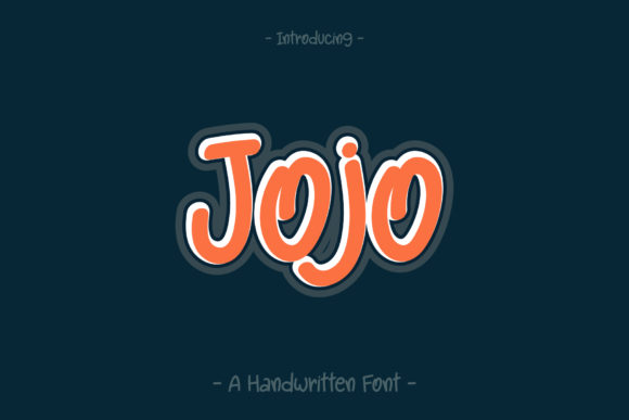 Jojo Font: Magical Handwritten Style for Digital Campaigns