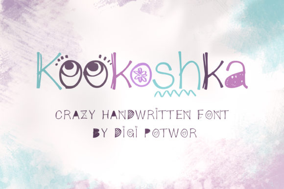 Kookoshka Font: Joyful Script Handwritten Typography for Digital Campaigns
