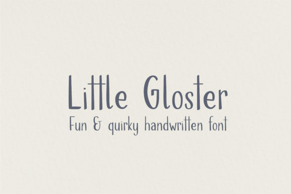Little Gloster Font: Authentic Script for Web Design