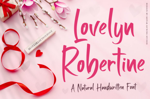 Lovelyn Robertine Font: A Maker’s Review for Handmade Products