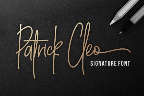 Patrick Cleo Font for Elegant Campaign Visuals