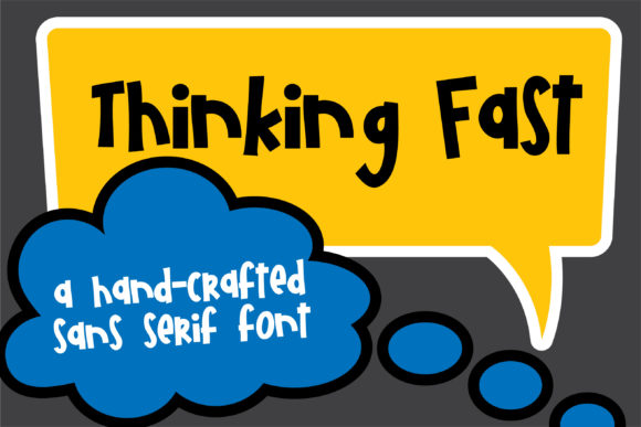 PN Thinking Fast: A Cute Handwritten Font for Crafters and Sellers