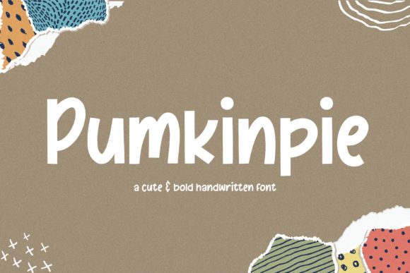 Pumkinpie: A Charming Handwritten Font for Editorial Design