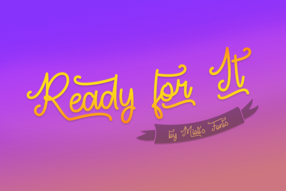Ready for It Font: Modern Handwritten Style for Digital Campaigns