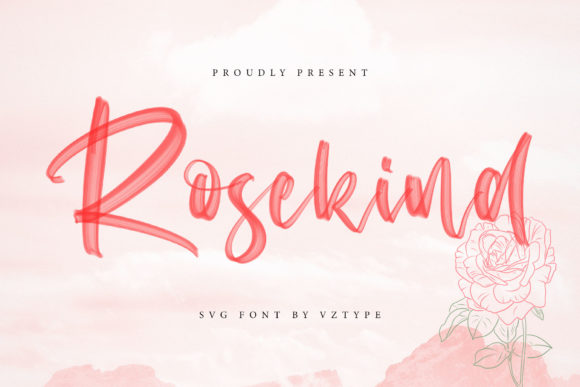 Rosekind Font: Authentic Handwritten Charm for Makers