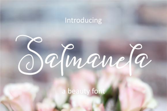 Salmanela Font: A Timeless Script for Handmade Labels