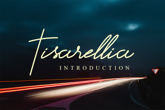 Tisarellia Font: Authentic Script Handwritten Style for Campaigns