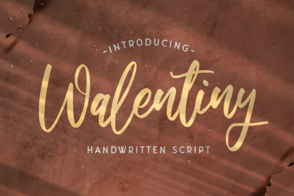 Walentiny: A Joyful Handwritten Font for Wedding Invitations and Digital Campaigns